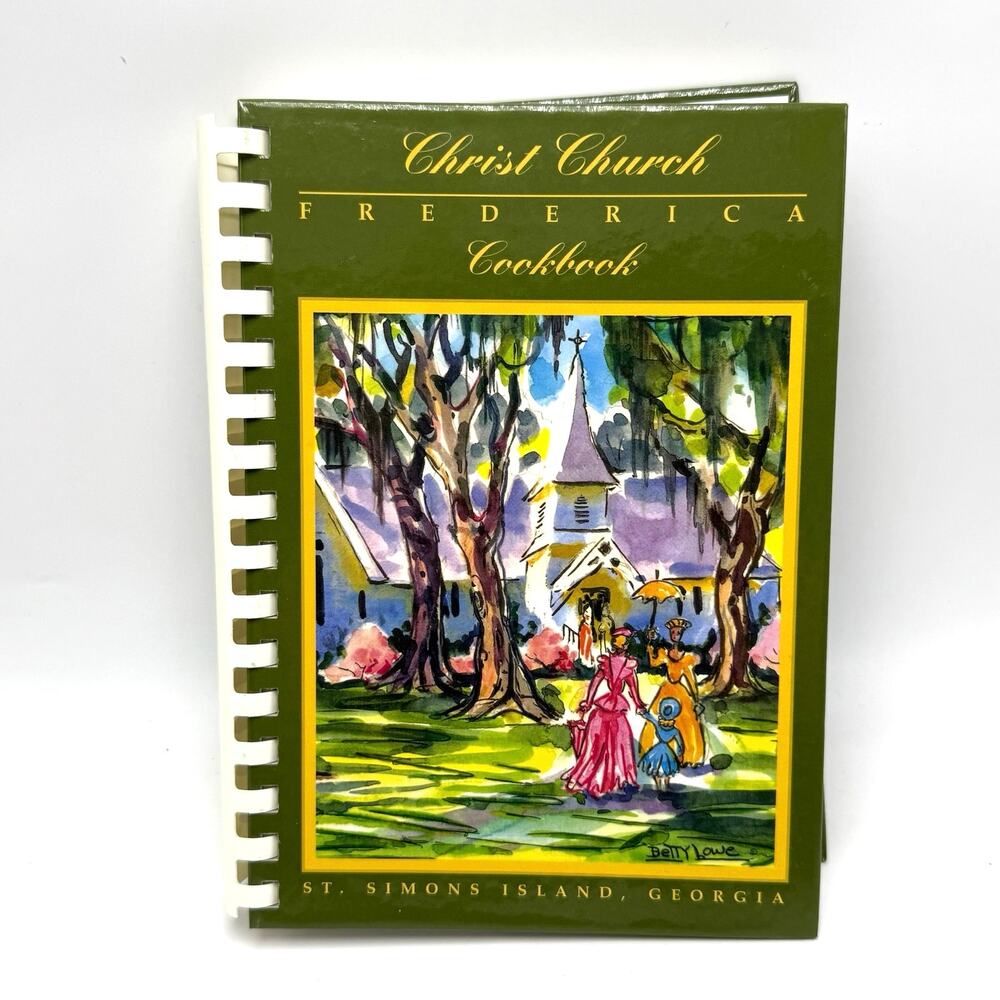 Christ Church Frederica Cookbook St Simons Island Georgia Southern Food Recipes